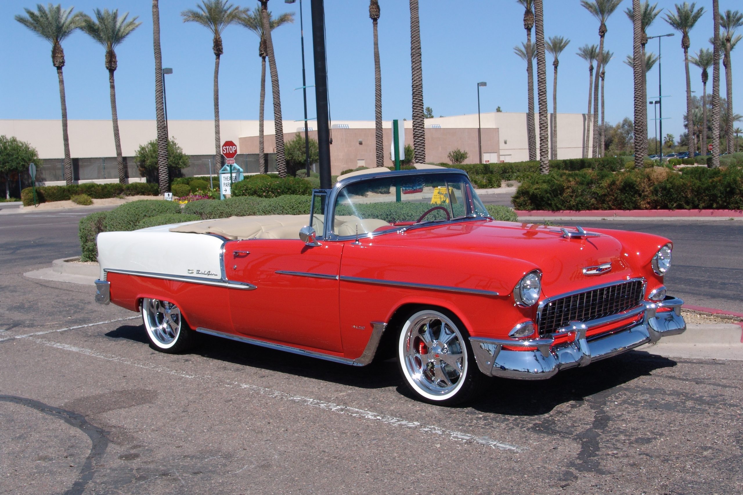 Red White Wall Tires 3