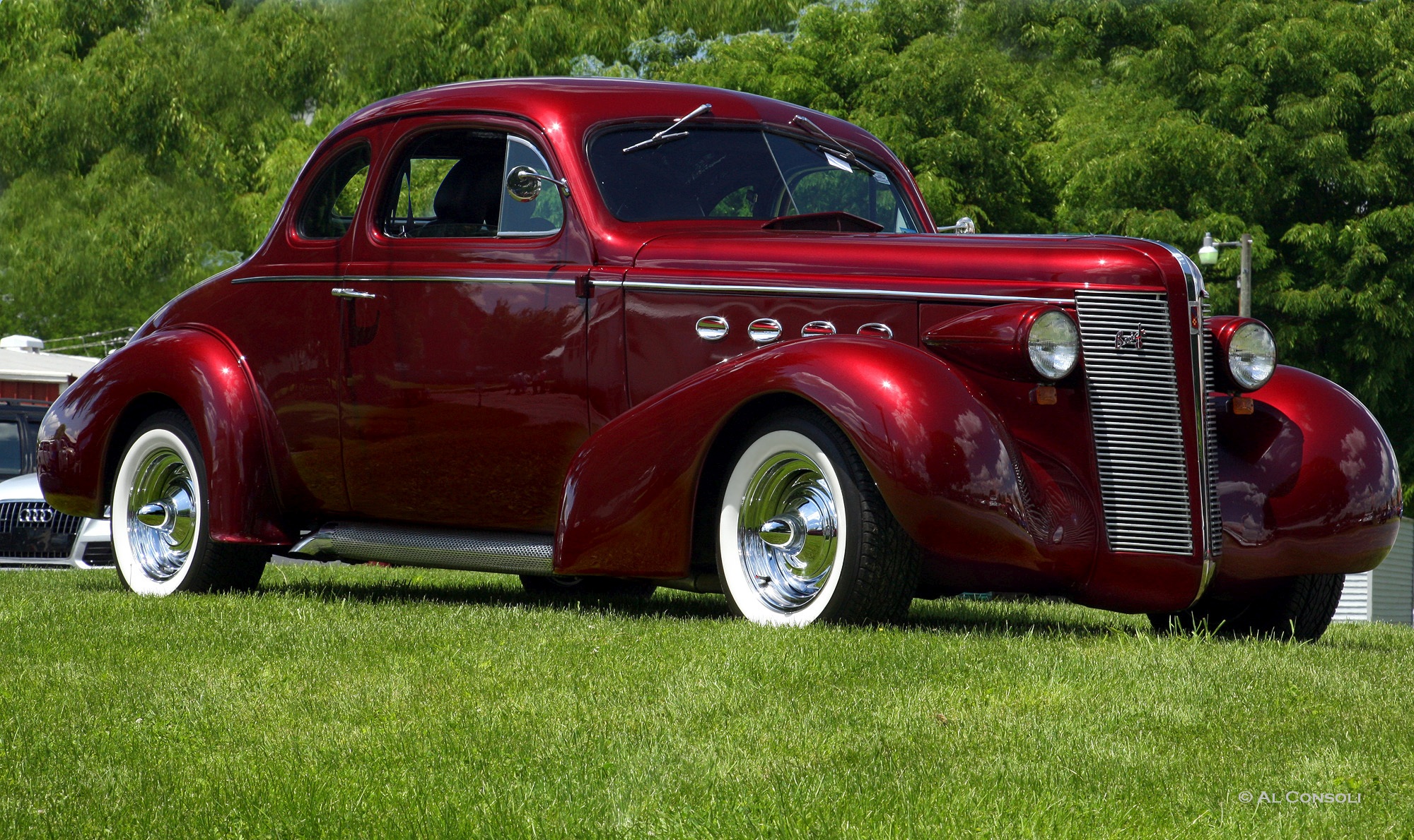 1937 Buick w/ White Wall Tires