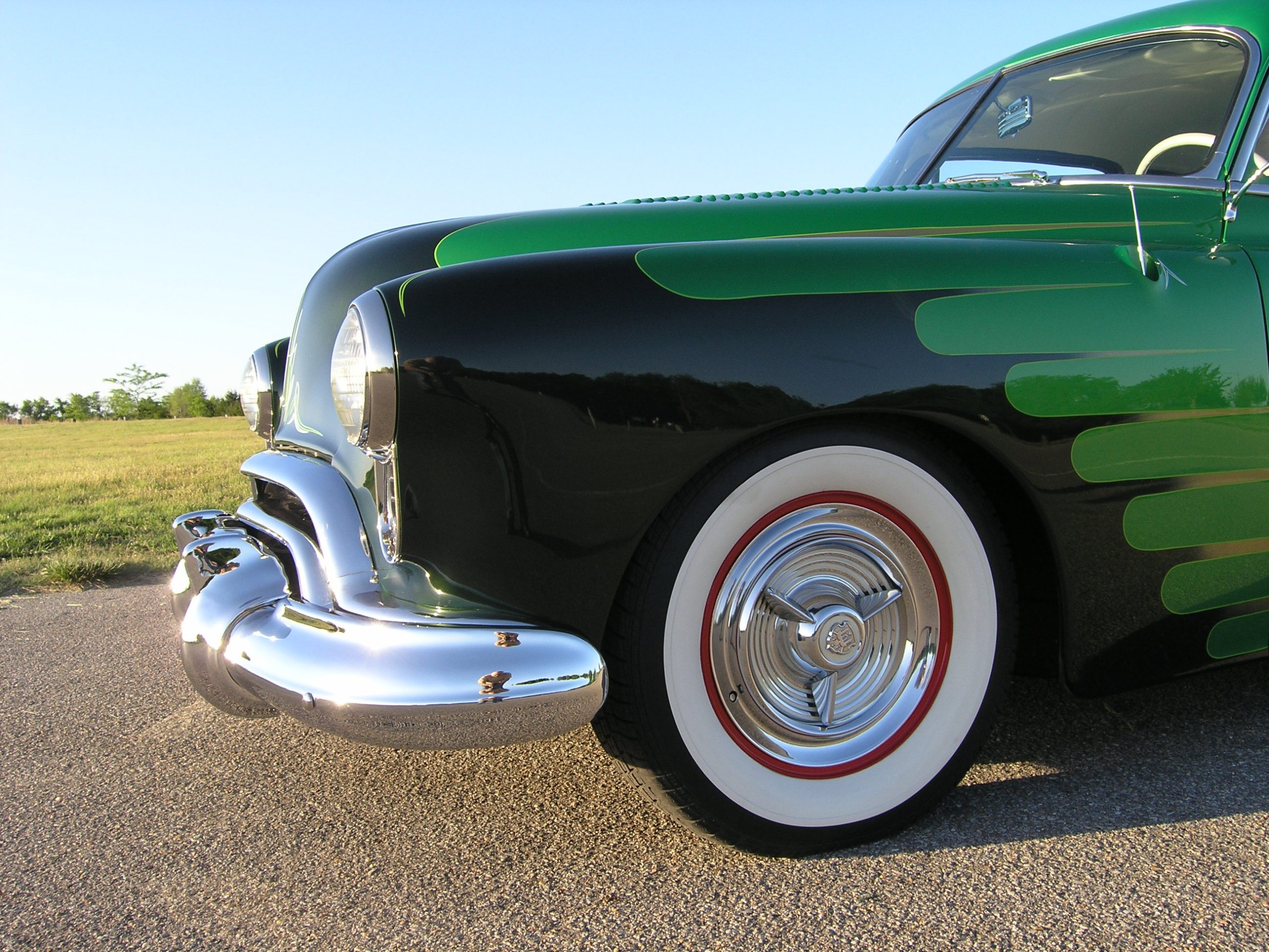 Green White Wall Tires 7