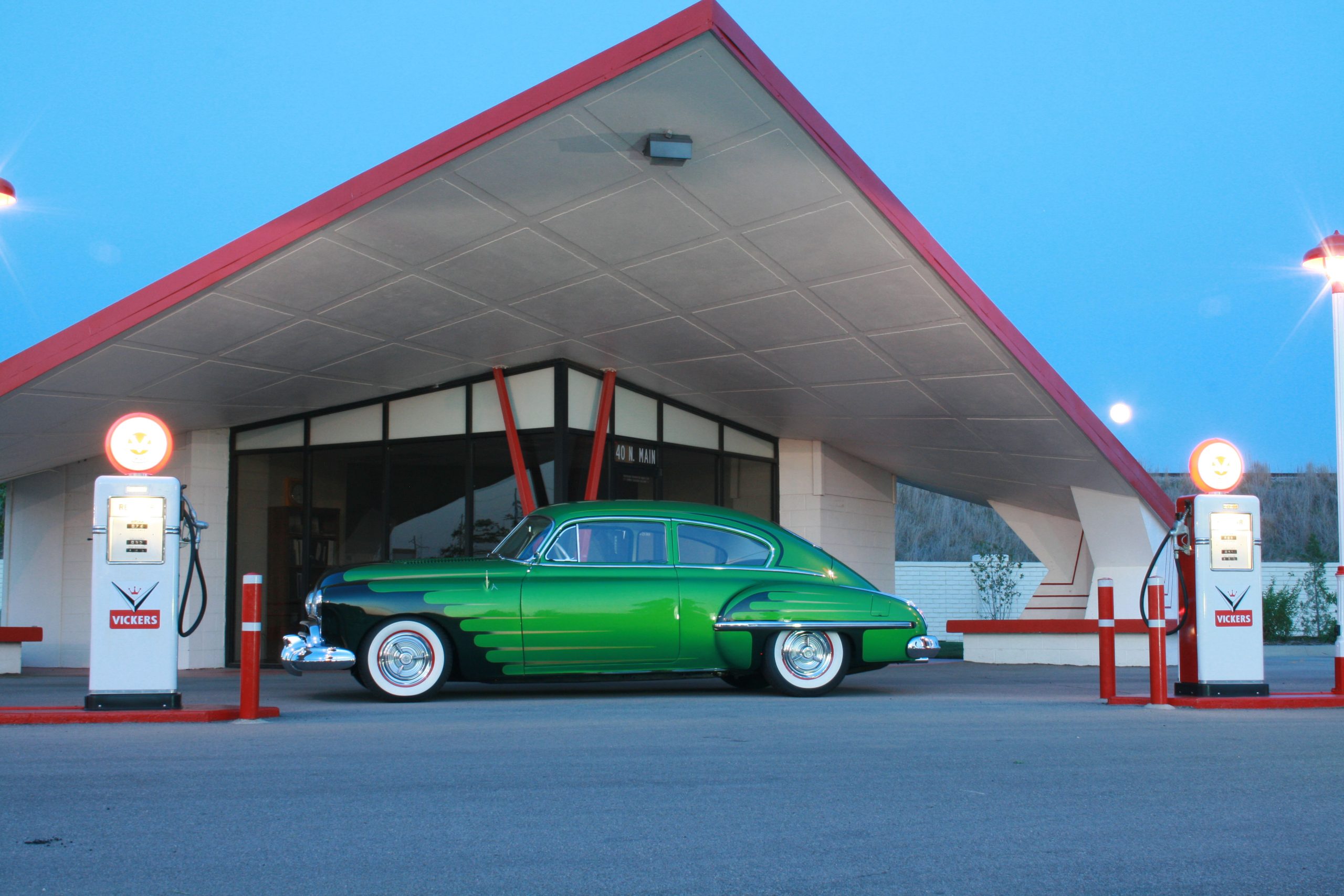 Green White Wall Tires