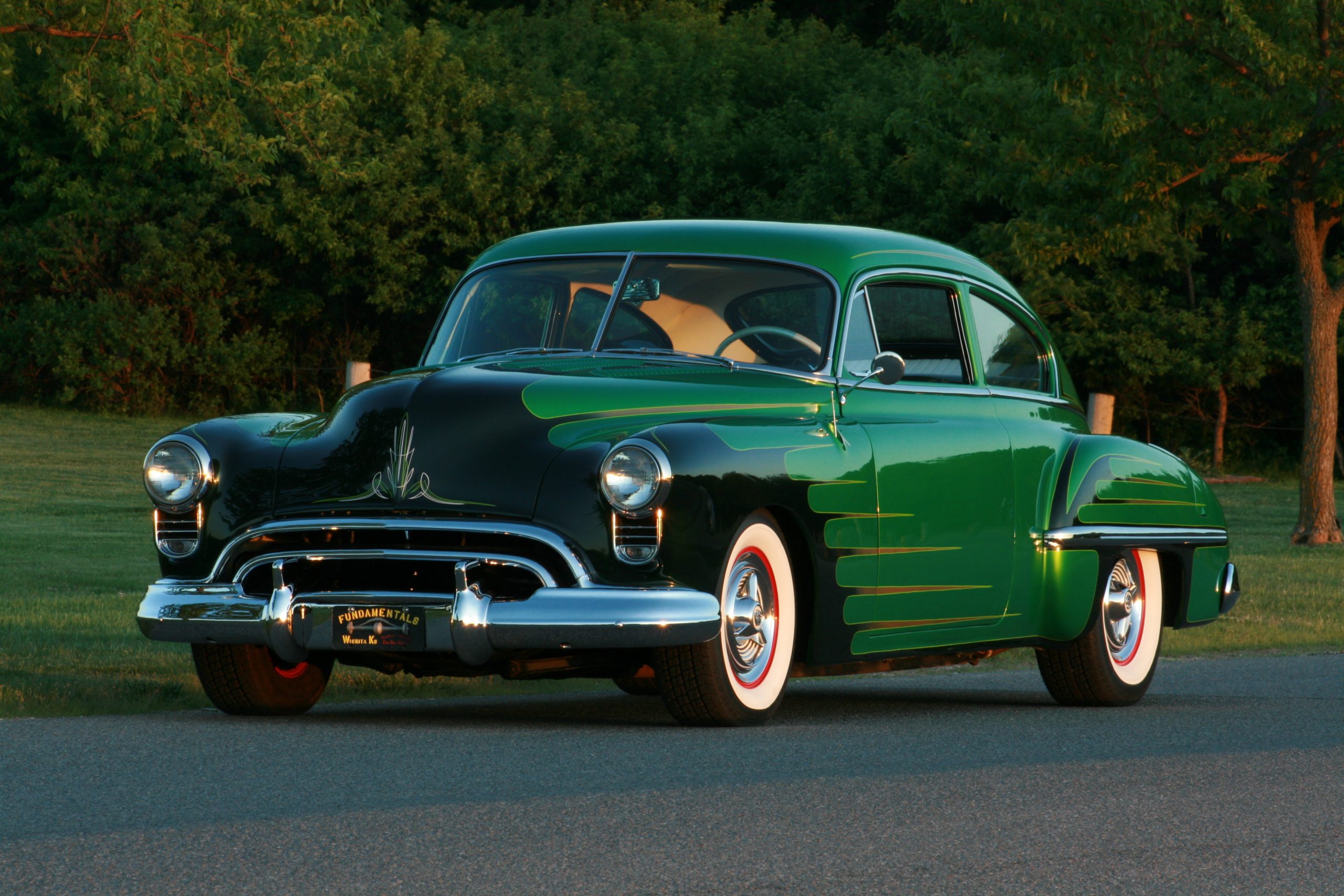 Green White Wall Tires 4