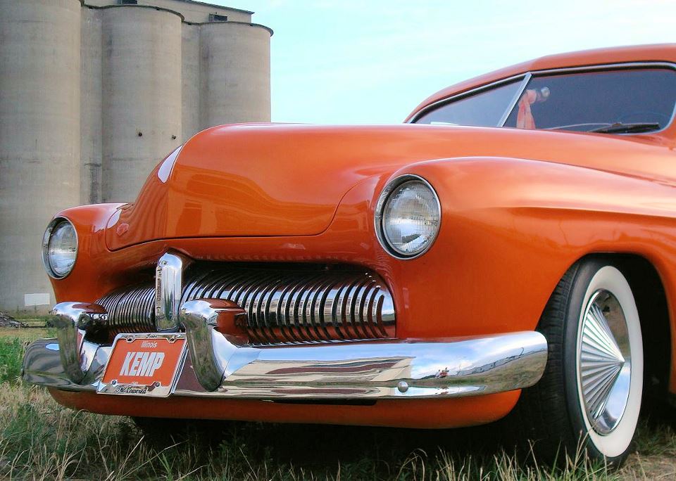 Orange White Wall Tires 9