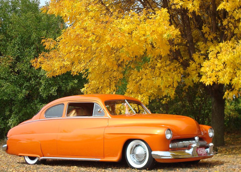 Orange White Wall Tires 7