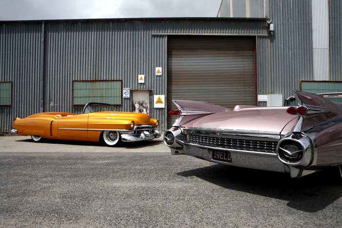 Orange w/ White Wall Tires 6