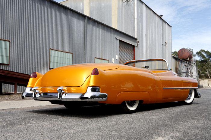 Orange w/ White Wall Tires