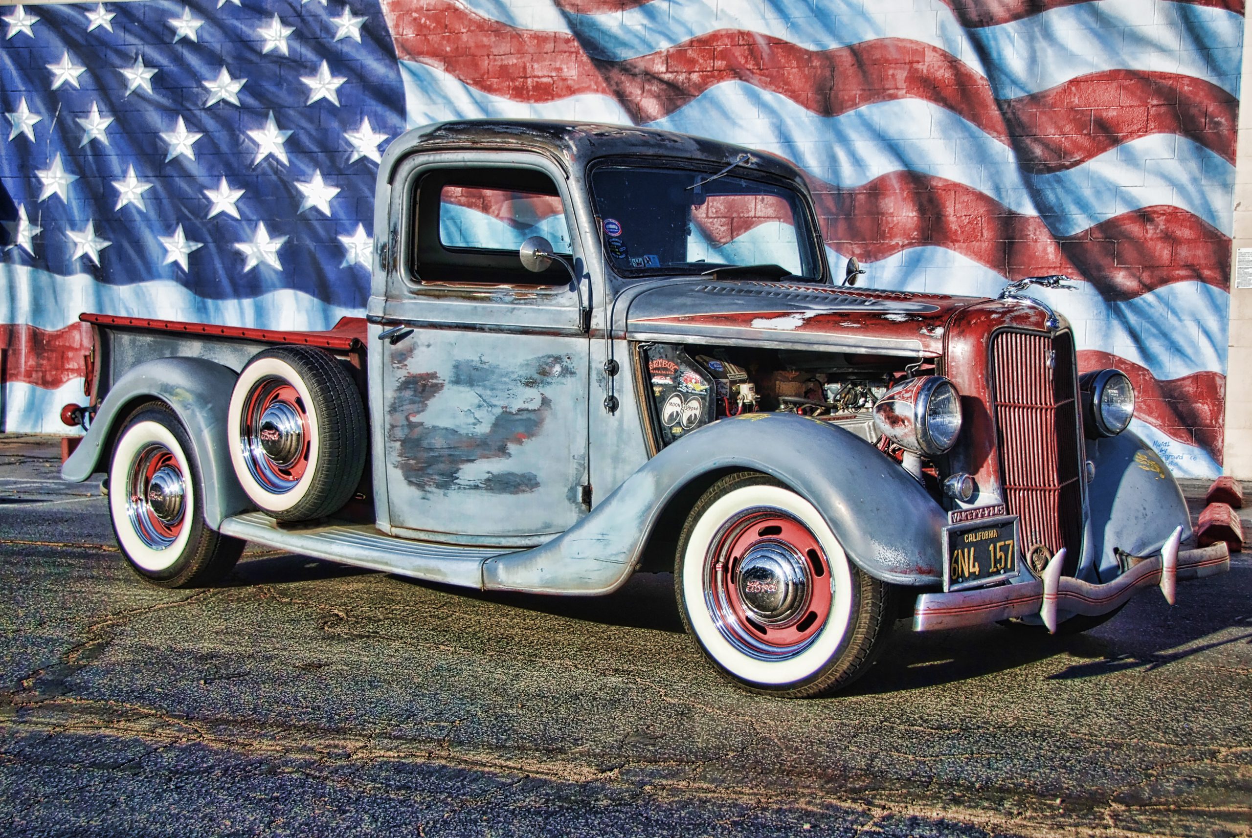 California American White Walls