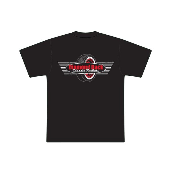 ADBBlackBack Diamond Back Logo T-Shirt