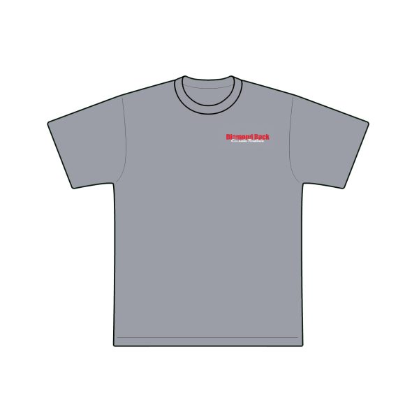 ADBGrayFront Diamond Back Logo T-Shirt