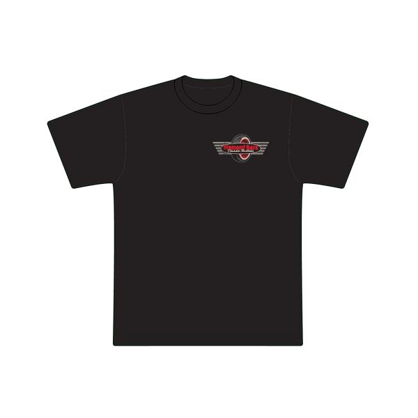 AGirlBlackFront Pin Up Girl T-Shirt